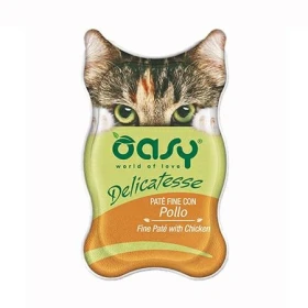 Oasy Cat Delicatesse Paté Pollo 18 x 85g