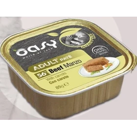 OASY Cat Grain Free Manzo con Carote - 19 x Gr 85