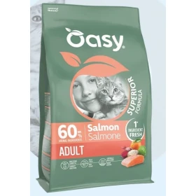 Oasy Cat Superior Salmone 300g - Mangime Secco per Gatti