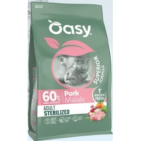Oasy Cat Superior Sterilized Maiale 300g