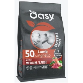 Oasy Dog Grain Free Medium/Large Agnello kg 2