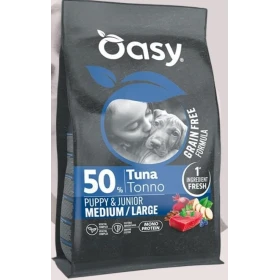 OASY Dog Grain Free Puppy Medium/Large Tonno 2kg