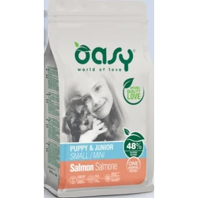 Oasy Dog Mono Puppy Small/Mini Salmone