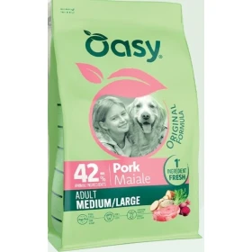 OASY Dog Original Adult Medium/Large Maiale