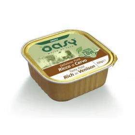 Oasy Dog Paté Delizioso Cervo 11 x Gr 150