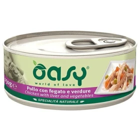 Oasy Dog Pollo/Fegato/Verdure Gr 150 - Mangime Umido