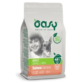 Oasy Mono Proteico Adult Small\Mini al Salmone - 2,5 kg