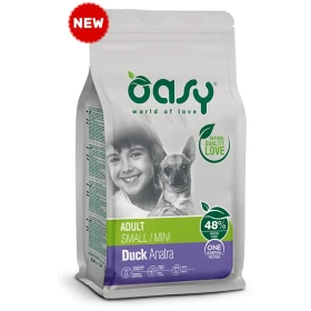 Oasy Mono Proteico Adult Small\Mini all'Anatra - 800 gr