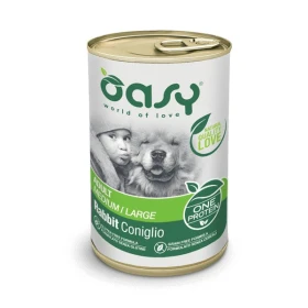 Oasy Mono Proteico - Umido per Cani Adulti - 400 gr / Coniglio