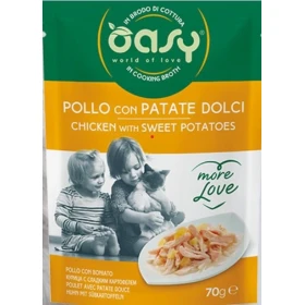 OASY More Love Cat Buste Pollo/Patate 24 x 70g