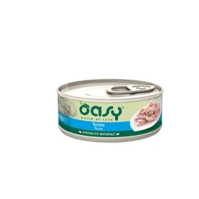 Oasy Specialità Naturale Lattine - Umido per Gatti - 150 gr / Tonno