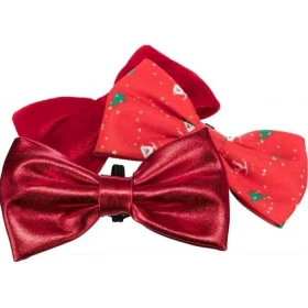 Papillon Natalizio per Cani Trixie Rosso 10 cm