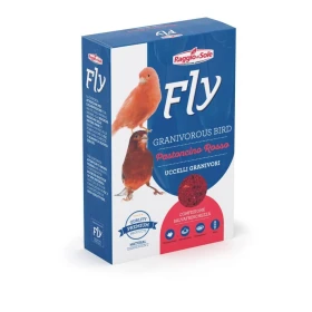 Pastoncino Rosso Fly Hobby - Canarini - Raggio di Sole - 300 gr