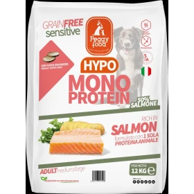 Peggy Food Super Premium Medium Salmone Grain Free 12 kg