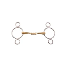 Pessoa 3 anelli con doppia giunzione 16 mm - Umbria Equitazione