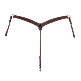 Pettorale western in cuoio Pool's - Unica Oliato