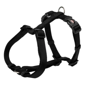 Pettorina ad H Premium - Taglia XXS - XS: 20-32 cm / 10 mm - Nero - Trixie