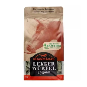 Pharmakas Lekkerwürfel Herbs - Snack per cavalli 1 kg