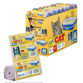 Polimer Fodere Igieniche per Lettiere con Maniglia - Confezione da 10 Pz - Medium