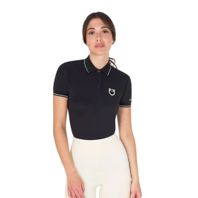 Polo donna slim fit traspirante Equestro