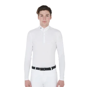 Polo uomo Nestor Equestro - manica lunga da concorso