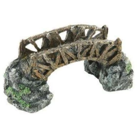 Ponte Di Legno - Blu 9157 - Decorazione In Resina Per Acquario