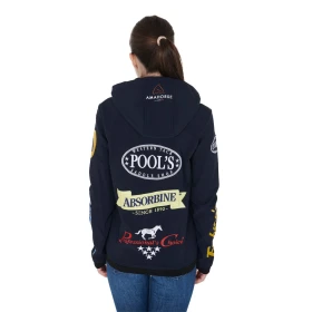 Pool's Giacca Softshell Unisex Multilogo Felpata