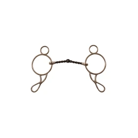 Pool's Morso Western Gonzales Bit - Torciglione Ferro Nero - 12,5 cm