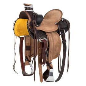 Pool's Sella Western Wade Ranch con Flower Tooling