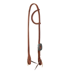 Professional's Choice Testiera Ranch in Cuoio Grasso 5/8 con Fibbia Arrow - Unica Oliato