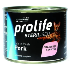 Prolife Cat Um Sterilized Maiale 200g