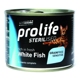 Prolife Cat Um Sterilized Pesce Bianco 200g