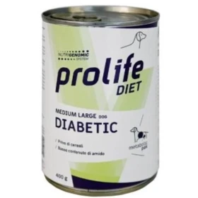 Prolife Dog Diabetic 400g - Mangime Dietetico per Cani