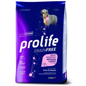 Prolife Grain Free Maiale & Patate - Medium/Large 2,5kg/10kg