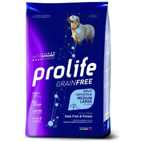 Prolife Dog Grain Free Medium/Large Soigliola/Patate 2,5 kg