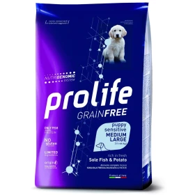 Prolife Grain Free Puppy Sogliola & Patate - Medium/Large 2,5kg/10kg