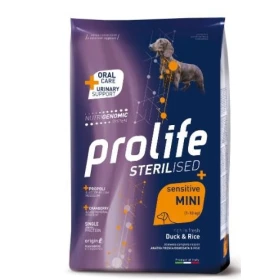 Prolife Dog Sterilized Sensitive Mini Anatra/Riso