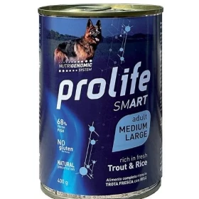 Prolife Dog Um Smart Medium/Large Trota/Riso 400g