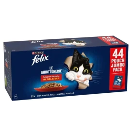 Purina Felix Ghiottonerie Mixed Carne Multipack 44 x 85 g