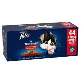 Purina Felix Ghiottonerie Mixed Carne Multipack 44 x 85 g