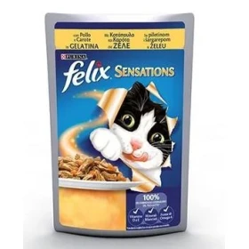 Purina Felix Sensation Pollo e Carote in Gelatina 26 x 85 g