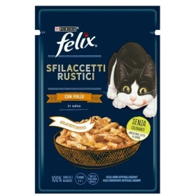 Purina Felix Sfilaccetti Rustici Pollo 26 x 80 g