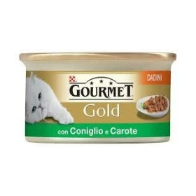 Purina Gourmet Gold Dadini Coniglio e Carote 85 g