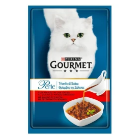 Purina Gourmet Perle Trionfo in Salsa Manzo 26 x 85 g