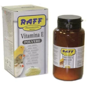 Raff Vitamina E Polvere 100 g per Uccelli