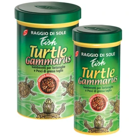Mangime per tartarughe con Gammarus - gamberetti essiccati