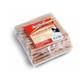 Record Best Bone rotolini medi 13 cm per cani, 400 g