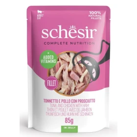 Schesir Buste Gatto Tonnetto/Pollo/Prosciutto 12 x 85 g