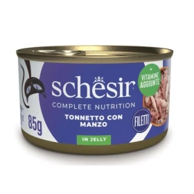 Schesir Cat Jelly Tonnetto e Manzo 85 g