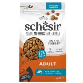 Schesir Cat Pesce 1,5 kg - Mangime secco per gatti